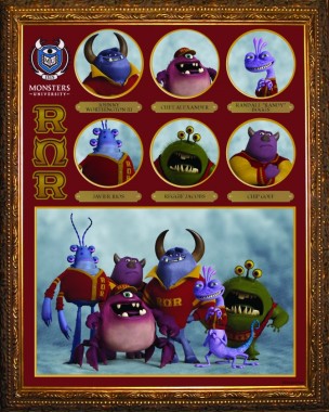 Disney Pixar presenta las hermandades de Monstruos University 7 ROR