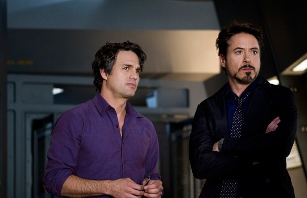 Bruce Banner y Tony Stark