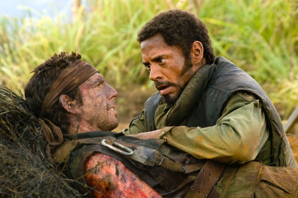 En Tropic Thunder junto a Ben Stiller