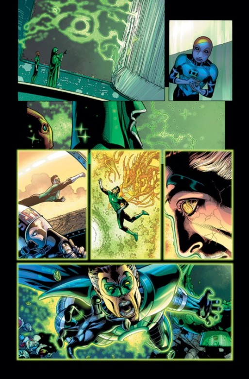 Se aproximan cambios desde Green Lantern #20 3 Green Lantern #20