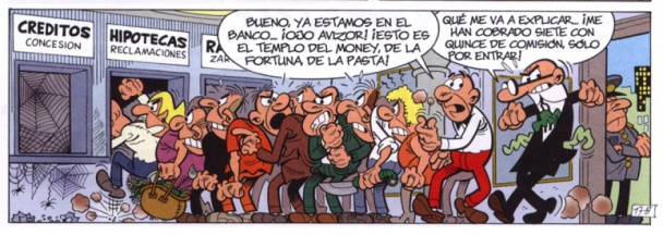 Mortadelo: la bombilla... ¡chao chiquilla!