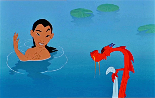 Mulan y Mushu