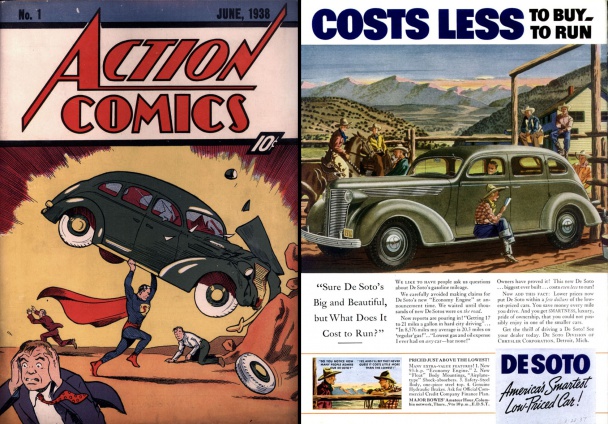 Descubrimos el coche de Action Comics #1 1 action-comics-1-desoto-comparison
