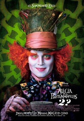Tim Burton no dirigirá "Alicia... 2" 1 alicia-en-el-pais-de-las-maravillas-cartel