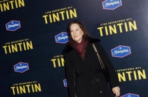 Star Wars Episodio VII será filmada en Inglaterra 1 Producer Kathleen Kennedy arrives for the premiere of the movie "The Adventures of Tintin" in New York