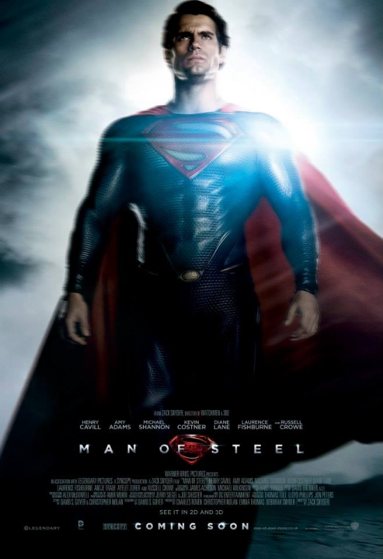 Enésimo tráiler de El hombre de acero 1 Póster de Superman de El hombre de Acero