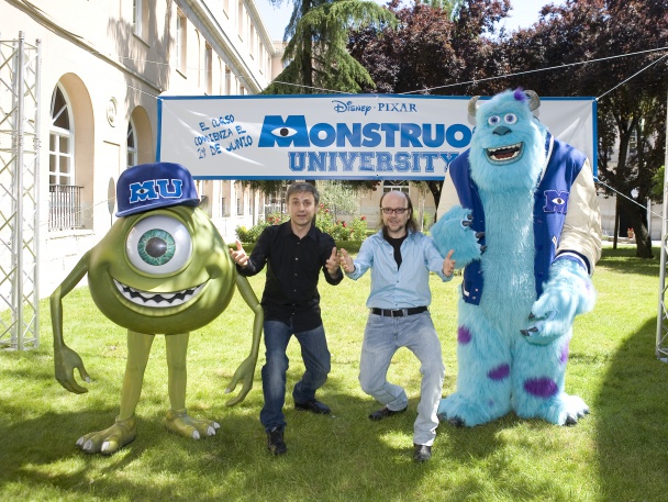 Photocall de Monstruos University en Madrid 6 José Mota y Santiago Segura 2