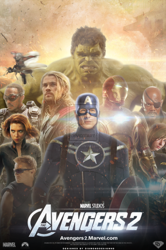 Fan Arts de la fase 2 de Marvel 1 devian1