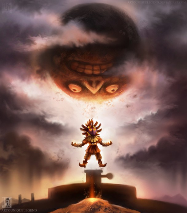 The Legend of Zelda: Majora's Mask 2 majora´s-mask-artwork-skullkid-día-final