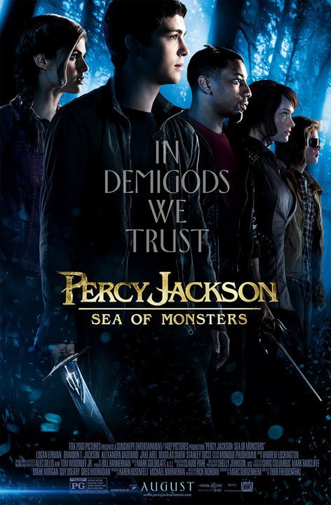 Percy Jackson y el mar de los monstruos póster 2