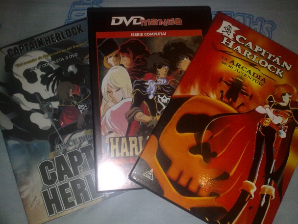 Colección de series y película del capitán Harlock