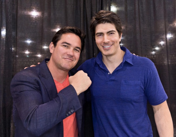 Brandon Routh y Dean Cain