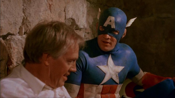 Capitán América (1990) O cómo acabar con la esperanza de un Marvel Zombie 9 Captain-America-1990-y-el-presidente