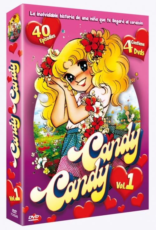 Carátula del pack de "Candy Candy"