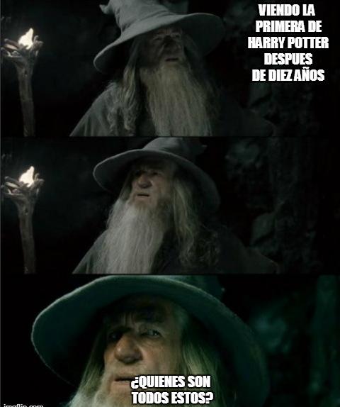 Lo que ha dado de sí el humor en Internet esta semana VOL.7 4 gandalf-confuso-viendo-harry-potter