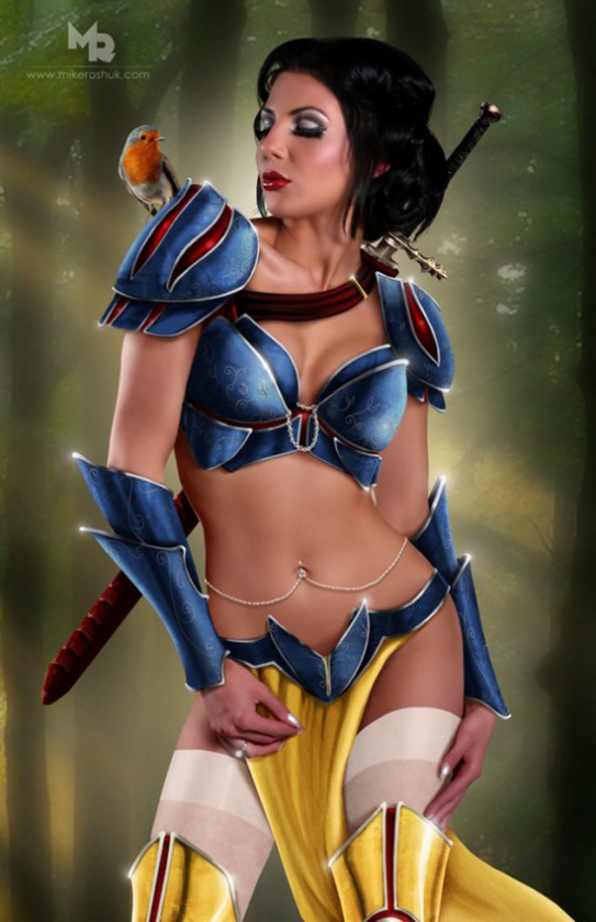 Las Princesas Disney van a la guerra 3 roshuk05-550x850