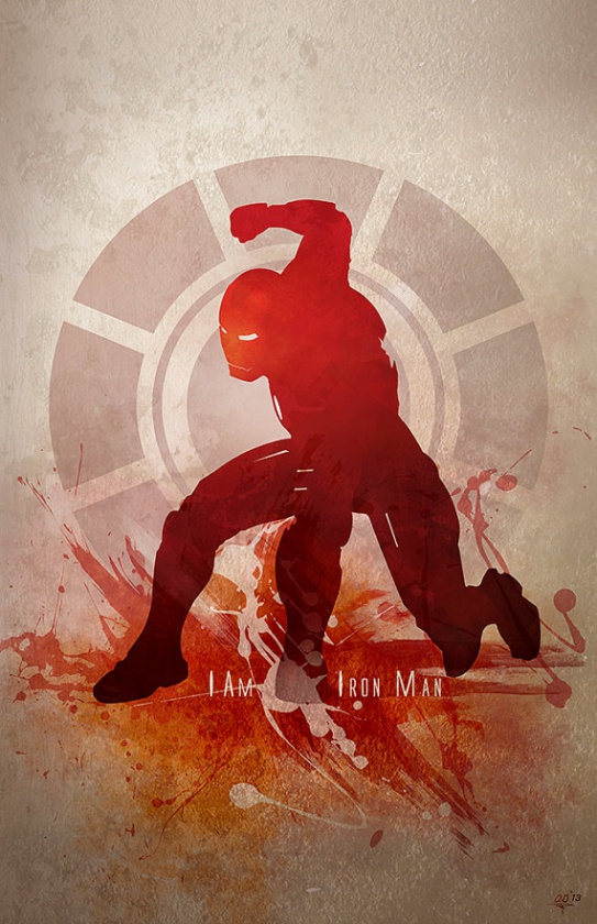 Carteles de superhéroes en silueta 3 silueta_3