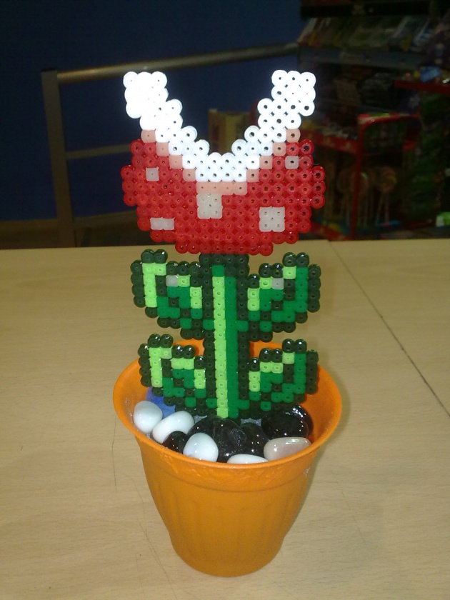 Planta carnívora de Super Mario, esta vez, plana