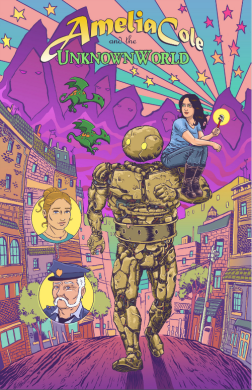 Novedades del cómic independiente USA (14/08/2013) 6 Portada Amelia Cole and the inknown world