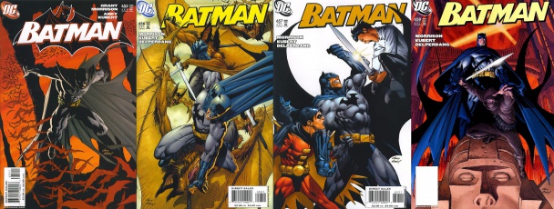 Portadas de Batman 655-658 por Andy Kubert