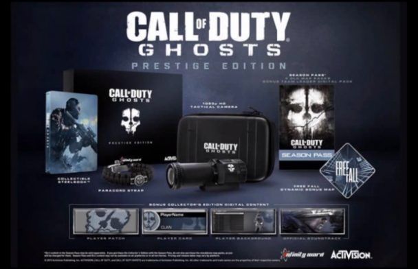 Call of Duty Ghosts Prestige Edition