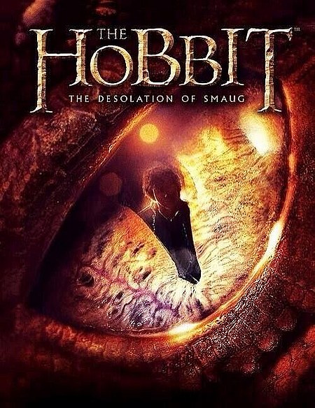 Imagen El Hobbit La Desolación de Smaug mirada dragón