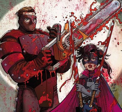 Imagen Hit Girl Big Daddy Cómic