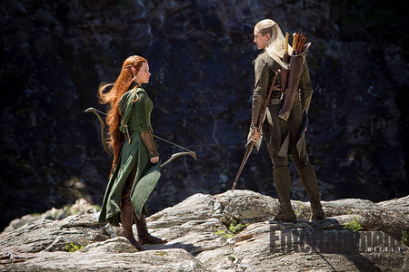 Imágen Legolas y Tauriel El Hobbit La Desolación de Smaug