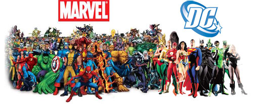 DC Comics, Image Comics, Marvel Comics