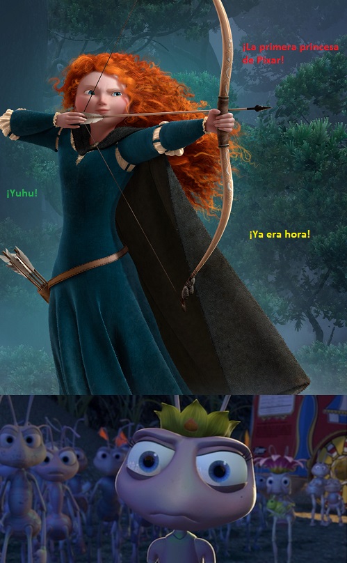 Lo que ha dado de sí el humor en Internet esta semana VOL.8 3 Merida-no-es-la-primera-princesa-de-pixar