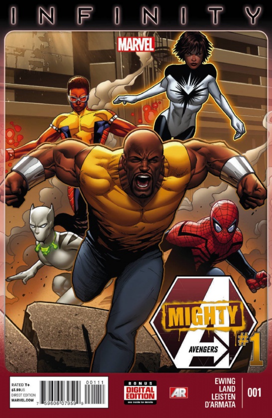 Portada de Mighty Avengers #1