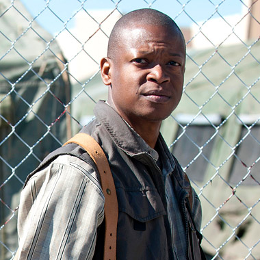 Lawrence Gilliard, Jr. actor. Season 4, The Walking Dead.