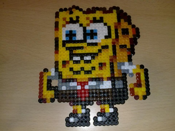 Bob Esponja no ha podido escapar a la pixelación