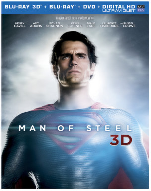 Ya está aquí El hombre de acero en DVD 4 Poertada edición 3D Hombre de Acero