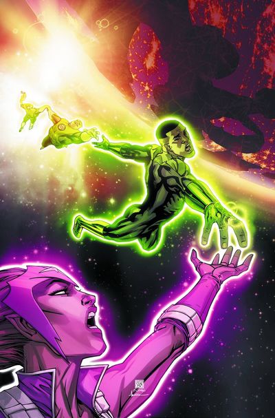 Portada de Green Lantern Corps #23