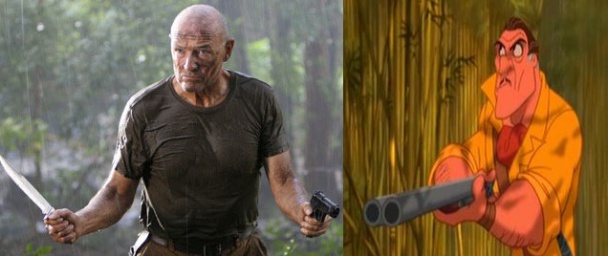Actores de Lost reciclados en actores de Once Upon a Time 3 locke-lost-clayton-tarzan