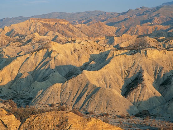 Desierto almeriense de Tabernas, paraje idóneo para rodar el éxodo hebreo
