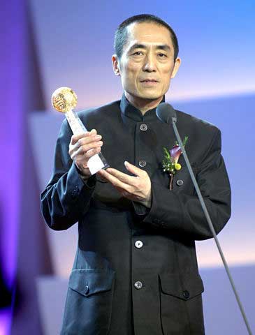 Zhang Yimou recoge un premio