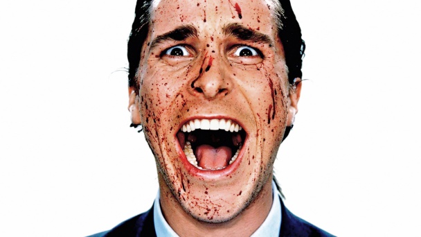 Christian Bale como Patrick Bateman