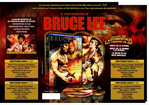 Novedades de Selecta Visión para octubre de 2013 8 Bruce Lee