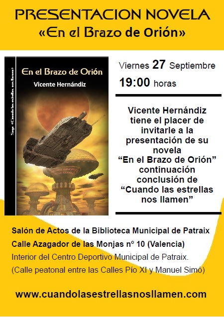 Cartel-Presentación-En-el-Brazo-de-Orion