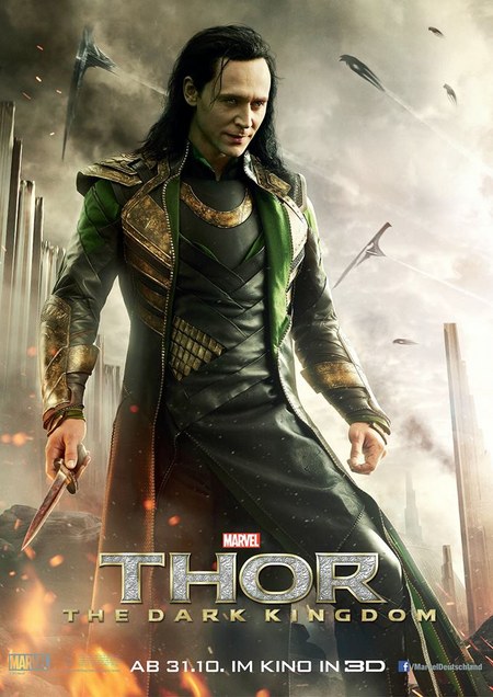 Loki Póster Thor El Mundo Oscuro