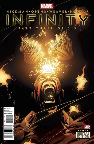 La semana que viene en el cómic USA (18/09/2013) 4 Portada de Infinity #3