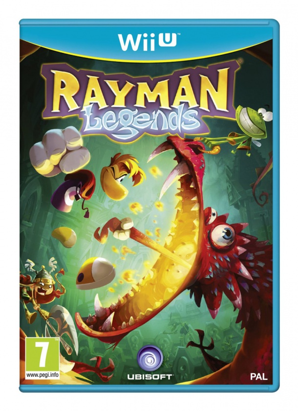 Rayman Legends, Portada Wii U