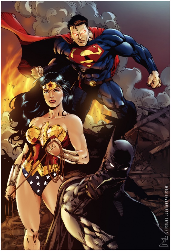 Wonder Woman Batman Superman