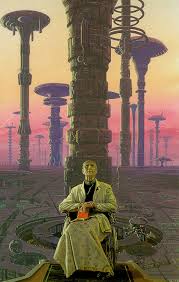 Hari Seldon imaginado por Michael Whelan