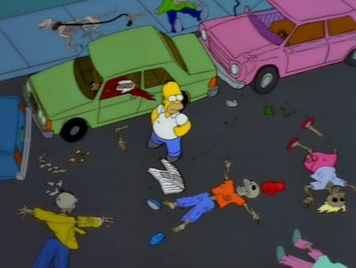 Distopías en las series de animación 5 homer-simpson-homega-el-ultimo-hombre