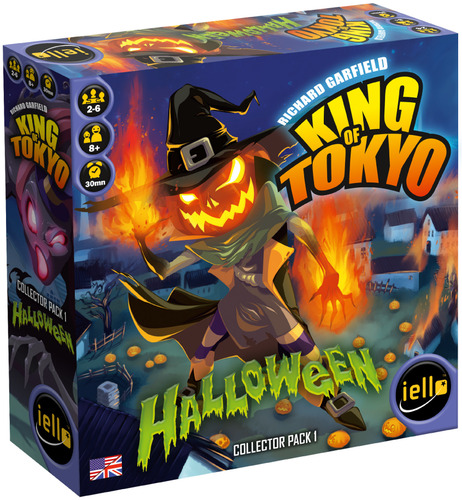 king of tokyo halloween caja del juego de mesa