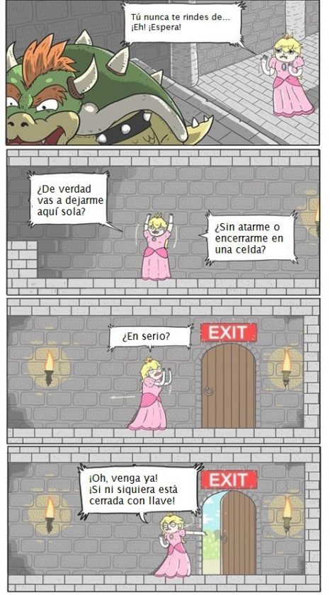 Lo que ha dado de sí el humor en Internet esta semana VOL.14 13 la-princesa-peach-se-ha-cansado-de-ser-secuestrada-1