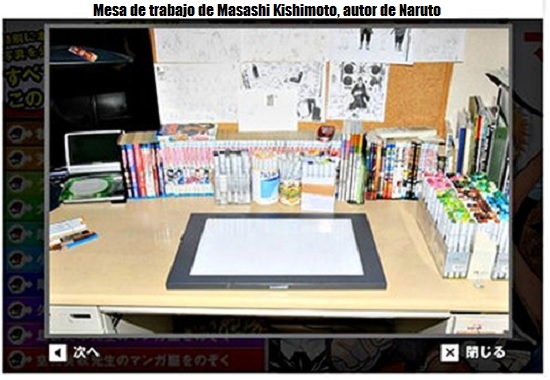 Lo que ha dado de sí el humor en Internet esta semana VOL.16 21 mesa-de-trabajo-de-masashi-kishimoto
